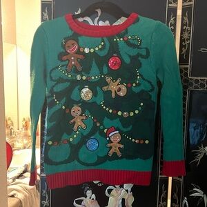 Girls Christmas Sweater, size Large